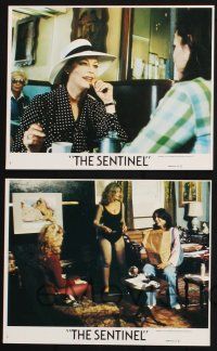 9p223 SENTINEL 4 8x10 mini LCs '77 Chris Sarandon, Ava Gardner, Burgess Meredith!