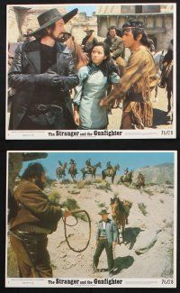 9p084 STRANGER & THE GUNFIGHTER 8 8x10 mini LCs '76 Antonio Margheriti kung fu spaghetti western!