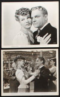 9p411 STRAWBERRY BLONDE 14 8x10 stills '41 James Cagney w/ Rita Hayworth & Olivia De Havilland!