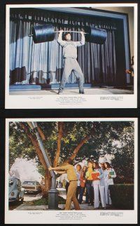 9p092 STRONGEST MAN IN THE WORLD 8 color 8x10 stills '75 Walt Disney, teenage Kurt Russell & Flynn!