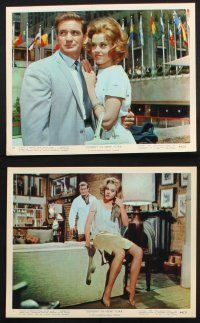 9p019 SUNDAY IN NEW YORK 12 color 8x10 stills '64 Cliff Robertson, Rod Taylor, Jane Fonda, Morrow!