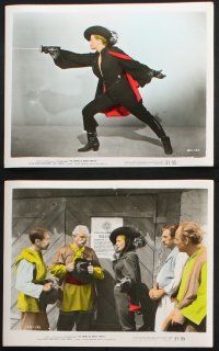 9p008 SWORD OF MONTE CRISTO 15 color 8x10 stills '51 George Montgomery - Alexandre Dumas adaptation