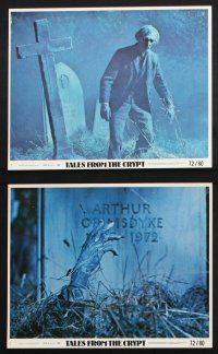 9p126 TALES FROM THE CRYPT 8 8x10 mini LCs '72 monster images from E.C. comics, Cushing, Collins!