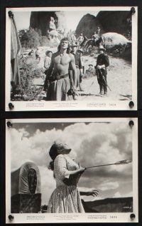 9p274 TAZA SON OF COCHISE 25 8x10 stills '54 Rock Hudson as Native American, Barbara Rush!