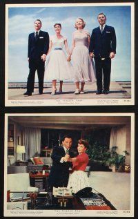 9p139 TENDER TRAP 8 color 8x10 stills '55 Frank Sinatra, Debbie Reynolds, Celeste Holm, David Wayne