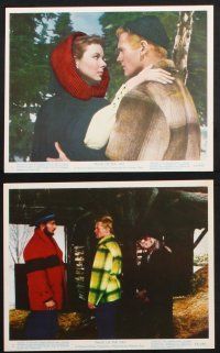 9p161 TRACK OF THE CAT 7 color 8x10 stills '54 Robert Mitchum, Tab Hunter, Wright, William Wellman