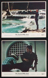 9p143 TRIAL OF BILLY JACK 8 8x10 mini LCs '74 action images of Tom Laughlin in the title role!