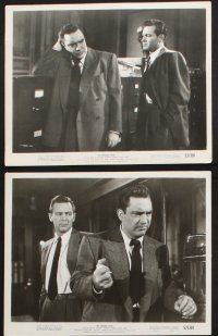 9p455 TURNING POINT 12 8x10 stills '52 William Holden, Edmond O'Brien, Alexis Smith, film noir!
