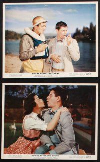 9p146 YOU'RE NEVER TOO YOUNG 8 color 8x10 stills '55 Dean Martin & Jerry Lewis, Diana Lynn
