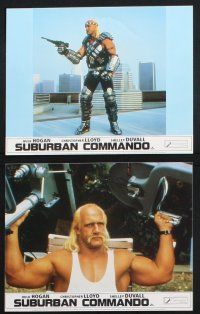 9p096 SUBURBAN COMMANDO 8 color English FOH LCs '91 Hulk Hogan, Christopher Lloyd, Shelley Duvall