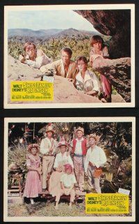 9p121 SWISS FAMILY ROBINSON 8 color English FOH LCs '60 John Mills, Walt Disney classic!