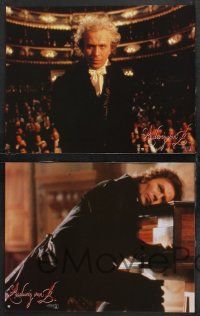 9r395 IMMORTAL BELOVED set of 8 French LCs '95 Gary Oldman as Beethoven, Isabella Rossellini!