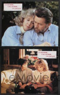 9r354 MAN, WOMAN & CHILD set of 12 French LCs '83 Martin Sheen, Blythe Danner!