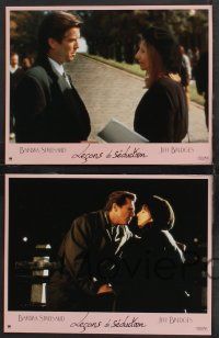 9r400 MIRROR HAS TWO FACES set of 8 French LCs '96 Barbra Streisand, Jeff Bridges, Lauren Bacall