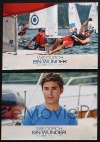 9r635 CHARLIE ST. CLOUD set of 4 German LCs '10 cool images of Zac Efron in title role!
