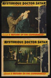 9s929 MYSTERIOUS DOCTOR SATAN 2 chapter 1 LCs '40 Republic serial, Return of the Copperhead!