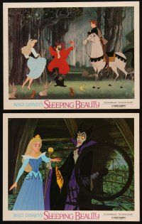 9s968 SLEEPING BEAUTY 2 LCs R79 Walt Disney cartoon fairy tale fantasy classic!