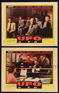 9s986 UFO 2 LCs '56 the truth about unidentified flying objects & flying saucers!