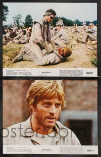 9s119 BRUBAKER 8 color 11x14 stills '80 Robert Redford is the most wanted man in Wakefield prison!