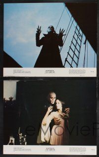 9s325 NOSFERATU THE VAMPYRE 8 color 11x14 stills '79 Klaus Kinski, directed by Werner Herzog!