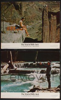 9s438 TRIAL OF BILLY JACK 8 color 11x14 stills '74 Tom Laughlin as Billy Jack, Delores Taylor!
