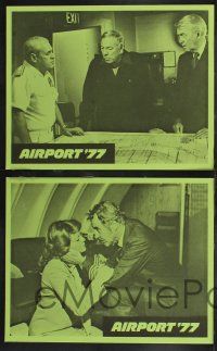 9s657 AIRPORT '77 4 LCs R70s Jack Lemmon, James Stewart, George Kennedy!