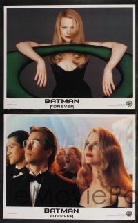 9s565 BATMAN FOREVER 5 LCs '95 Val Kilmer, Chris O'Donnell, Tommy Lee Jones, Jim Carrey, Kidman