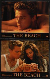 9s092 BEACH 8 LCs '00 directed by Danny Boyle, Leonardo DiCaprio stranded on island paradise!