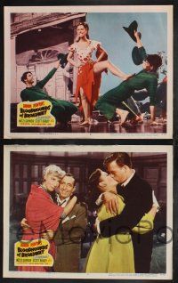9s663 BLOODHOUNDS OF BROADWAY 4 LCs '52 Mitzi Gaynor, from Damon Runyon story!
