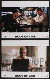 9s111 BODY OF LIES 8 LCs '08 Ridley Scott, Leonardo DiCaprio, Russell Crowe!