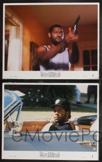 9s115 BOYZ N THE HOOD 8 LCs '91 Cuba Gooding Jr., Ice Cube, Laurence Fishburn