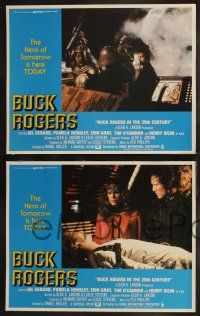 9s666 BUCK ROGERS 4 LCs '79 classic sci-fi comic strip, Gil Gerard, Pamela Hensley, Henry Silva!