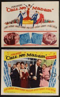 9s123 CALL ME MADAM 8 LCs '53 Ethel Merman, Donald O'Connor & Vera-Ellen sing Irving Berlin songs!