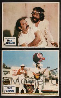 9s468 CHEECH & CHONG'S NICE DREAMS 7 LCs '81 two young men who make lots of money selling ice cream