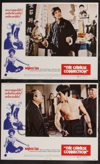 9s672 CHINESE CONNECTION 4 LCs '73 Lo Wei's Jing Wu Men, cool images of kung fu master Bruce Lee!
