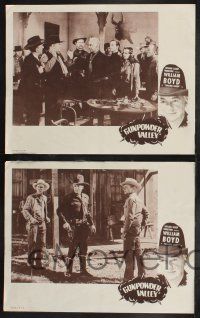 9s682 DEVIL'S PLAYGROUND 4 LCs R55 William Boyd as western cowboy Hopalong Cassidy, poker!