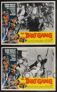 9s164 DIRT GANG 8 LCs '72 Paul Carr, AIP bikers, God help the Fuzz!