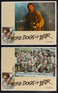 9s167 DOGS OF WAR 8 LCs '81 Jung border artwork of Christopher Walken with really BIG gun!