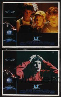 9s170 E.T. THE EXTRA TERRESTRIAL 8 LCs '82 Steven Spielberg classic, Henry Thomas, Barrymore