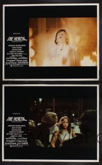 9s180 EXORCIST II: THE HERETIC 8 LCs '77 Linda Blair, Louise Fletcher, Max Von Sydow, John Boorman!