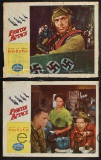 9s477 FIGHTER ATTACK 7 LCs '53 great images of pilot Sterling Hayden in World War II!