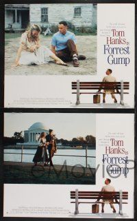 9s194 FORREST GUMP 8 LCs '94 Tom Hanks, Gary Sinise, Robin Wright Penn, Robert Zemeckis classic!