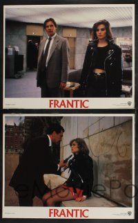 9s195 FRANTIC 8 LCs '88 Harrison Ford & Emmanuelle Seigner, directed by Roman Polanski!