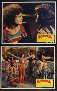 9s205 GODSPELL 8 LCs '73 David Greene classic religious musical, great images of cast!
