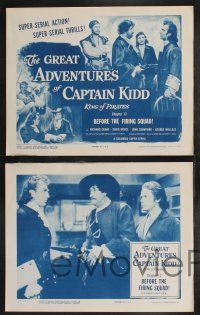 9s701 GREAT ADVENTURES OF CAPTAIN KIDD 4 chapter 12 LCs '53 serial action, Before the Firing Squad!
