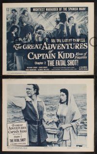 9s702 GREAT ADVENTURES OF CAPTAIN KIDD 4 chapter 2 LCs '53 serial action, The Fatal Shot!