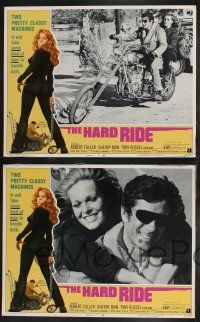 9s221 HARD RIDE 8 LCs '71 Robert Fuller, sexy biker, AIP, more than most men can handle!