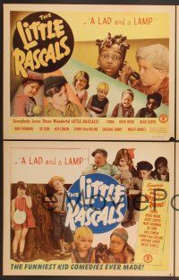 9s712 LAD AN' A LAMP 4 LCs R51 Little Rascals, great images of Our Gang members!