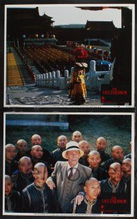 9s269 LAST EMPEROR 8 LCs '87 Bernardo Bertolucci epic, Chinese leader John Lone!
