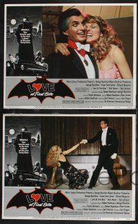 9s288 LOVE AT FIRST BITE 8 LCs '79 AIP, wacky vampire George Hamilton as Dracula!